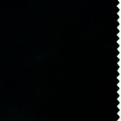 Shape memory plain black fabric