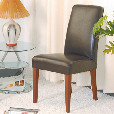 High Back Leather Dining Chair