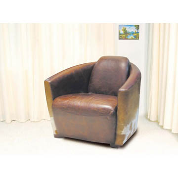 Leather Club Chair