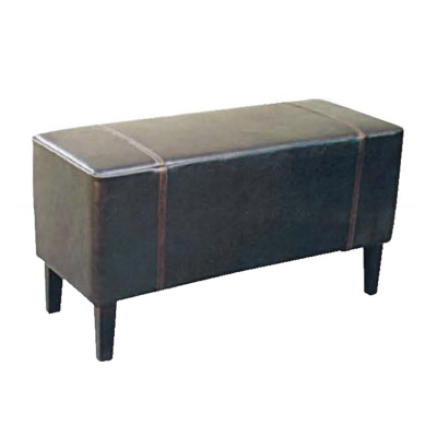 Leather Ottoman Stool