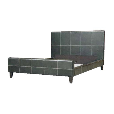 Faux Leather Double Bed