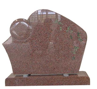 European style tombstone