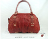 MARC JACOBS red lambskin leather handbag 15052