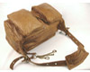 d desert tan leather handbag 030627