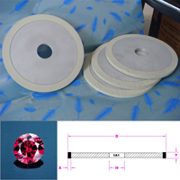 ceramic diamond wheel for nature diamond bruting