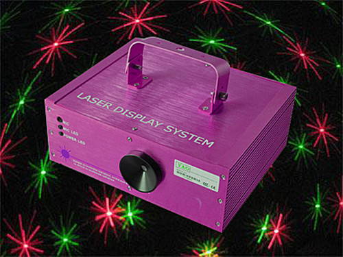 ktv laser lights in red and green colors