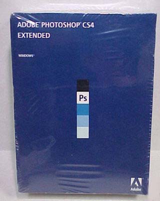 Adobe Photoshop CS4 extended retail version