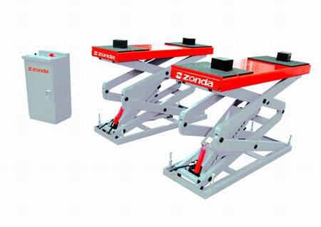 Scissor car lift