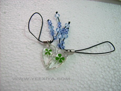 Acrylic CELL PHONE CHARM -www.yeexiya.com 