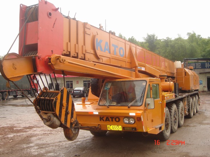 KATO  NK800E 80T used truck crane for sale