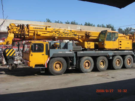 LIEBHERR LTM10100 100T used truck crane for sale