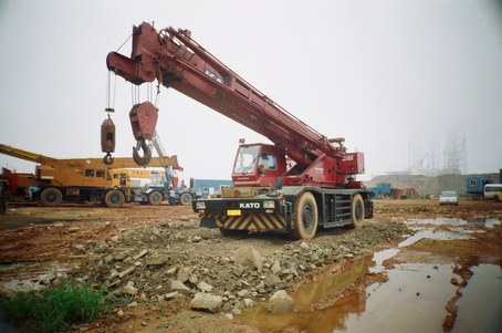 kato SS-500 50T used rough-terrain crane for sale