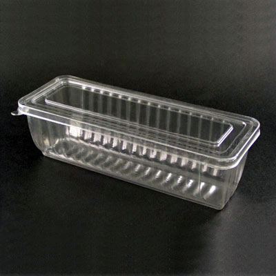 Disposable Plastic Food Container with Lid (biscuit & cookies box)