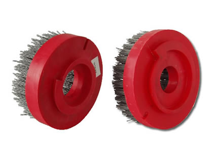 Snail Lock Abrasive Brush