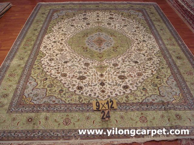 Persian silk carpet,Persian silk rug