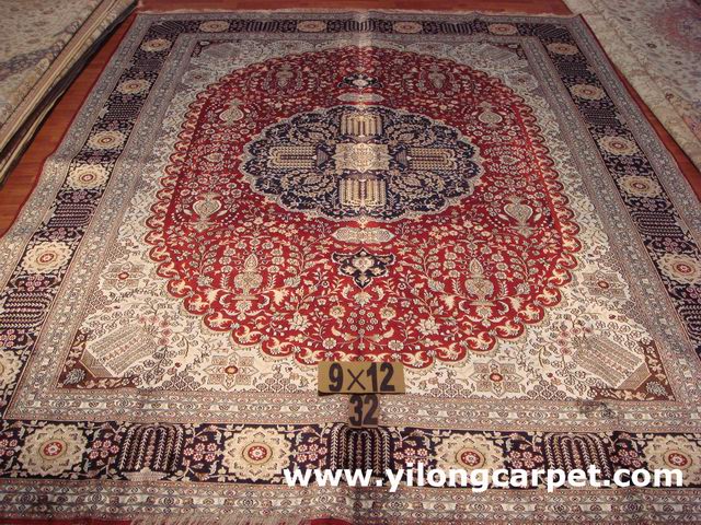 China silk carpet,China silk rug