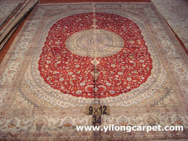 silk carpets,silk rugs