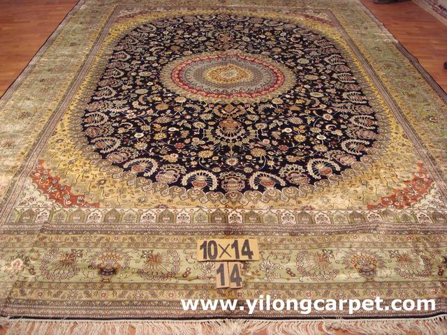 hand knotted silk carpets,hand knotted silk rugs