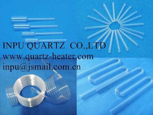 further processing quartz tube