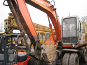 second-hand excavator EX100WD