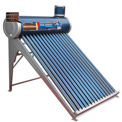 Integrated Copper Coil Pressurized Solar Water Heater