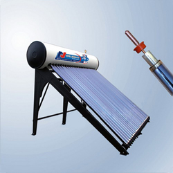 Integrated Heat Pipe Solar Pressurized Water Heater