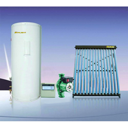 Split Heat Pipe Pressurized Solar Water Heater