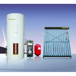 Split Heat Pipe Solar Water Heater