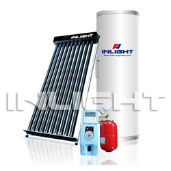 Split Heat Pipe Pressurized Solar Hot Water Heater