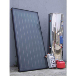 Split Flat-plate Solar Water Heaters