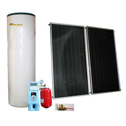 Flat-plate Pressurized Solar Water Heaters