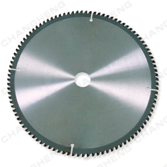 TCT circular saw blade for cutting aluminum