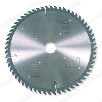 lower noise saw blade