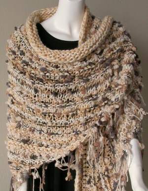 knitting scarves