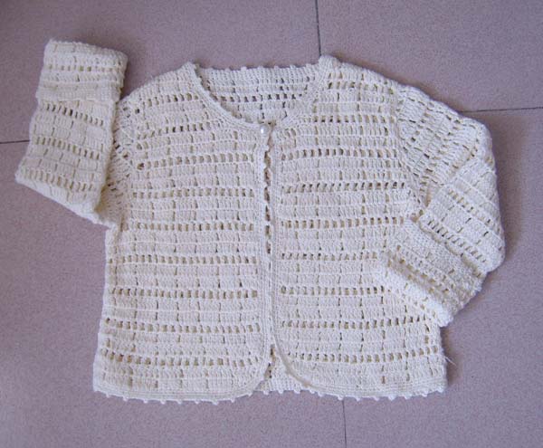 knitting children' sweater