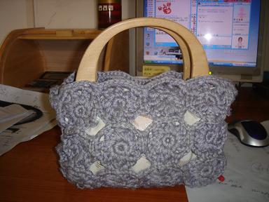 crochet handbag