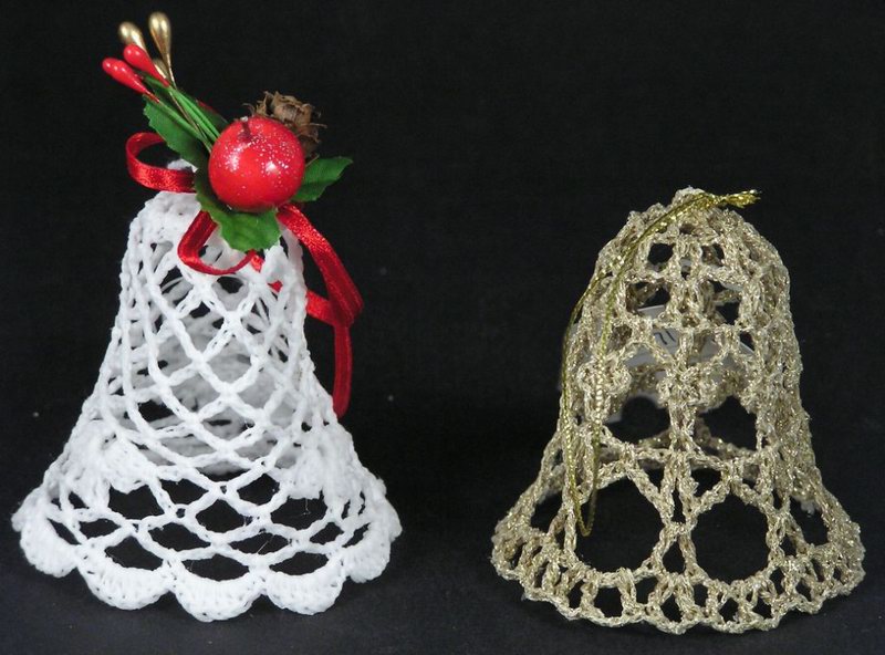 crochet Christmas' bell