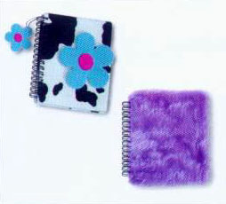 PLUSH SPIRAL NOTEBOOK