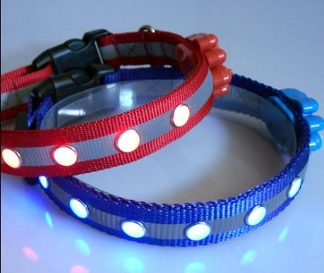 LED dog collar