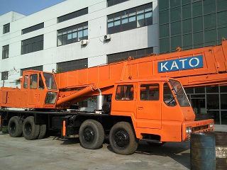 Used Kato 45 Ton Japanese Truck Crane 