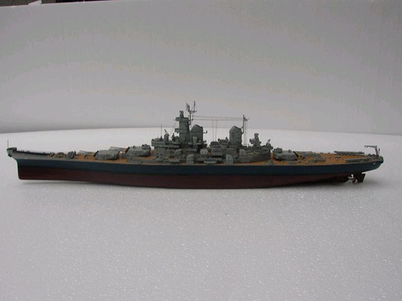 1:135 scale RC ship - Missuri