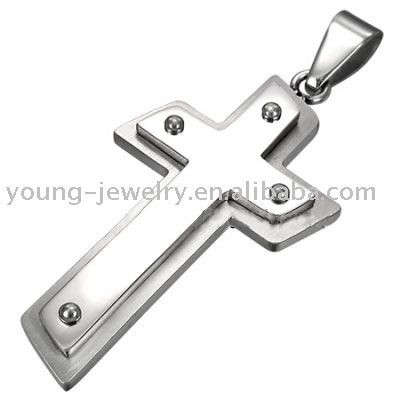 Stainless Steel Cross Pendant