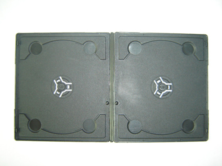 7mm Double Black Small Dvd Case With New Style(yp-