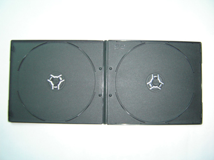 7mm Short double Black Cd Case (yp-d810h) 