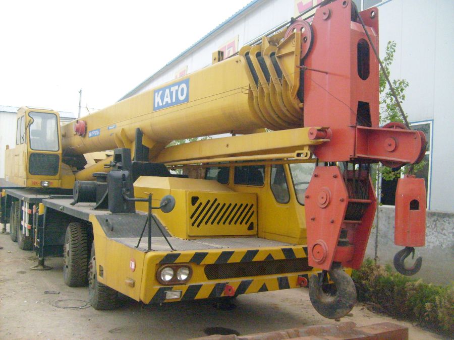 55t kato used truck crane 