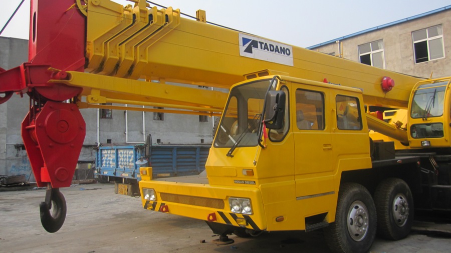 55t used hydraulic crane 