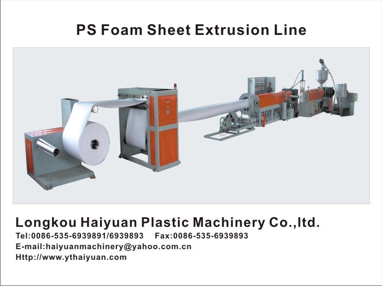 ps foam sheet extruder