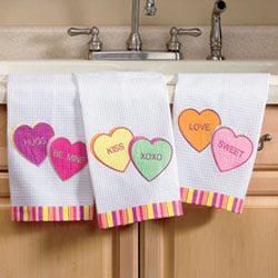 Valentine Kitchen Towel set 3/3