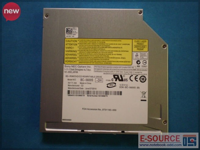 New Arrival BC-5600S BD Burner Slot-in SATA Drive