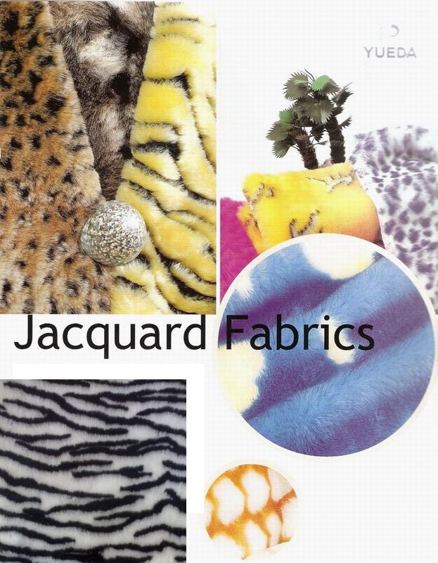 Jacquard Faux Fur Fabrics